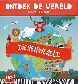 Kinderpuzzel de Dierenwereld - ontdek de wereld | Lantaarn Publishers