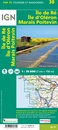 Wandelkaart - Fietskaart 75038 Île de Ré, Île d'Oléron, Marais Poitevin | IGN - Institut Géographique National