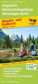 Fietskaart - Wandelkaart 1505 Zugspitze / Wettersteingebirge / Mieminger Kette | Publicpress