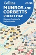 Wegenkaart - landkaart Pocket Map Munros and Corbetts | Collins