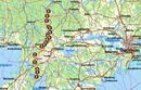 Wandelatlas Friluftsatlas Bergslagsleden | Zweden | Calazo