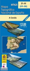 Topografische kaart 21-III A Coruña | CNIG - Instituto Geográfico Nacional1