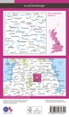 Wandelkaart - Topografische kaart 111 Landranger Active Sheffield / Doncaster / Rotherham | Ordnance Survey Wandelkaart - Topografische kaart 111 Landranger Sheffield & Doncaster, Rotherham, Barnsley & Thorne | Ordnance Survey