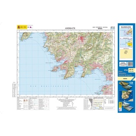 Topografische kaart 697-IV Andratx (Mallorca) | CNIG - Instituto Geográfico Nacional1