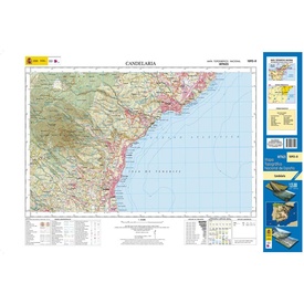 Topografische kaart 1092-II Candelaria | CNIG - Instituto Geográfico Nacional