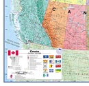 Wandkaart PML Canada, 120 x 100 cm | Maps International Wandkaart Canada, 120 x 100 cm | Maps International