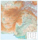 Wegenkaart - landkaart Afghanistan + Kabul | Gizi Map