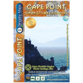 Wandelkaart South Africa: Cape Point and Simon’s Town & Fish Hoek | Slingsby Maps