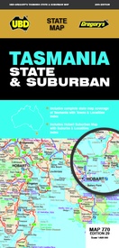 Wegenkaart - landkaart 770 Tasmania State & Suburban | UBD Gregory's