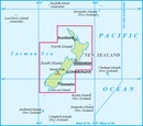 Wegenkaart - landkaart New Zealand - Nieuw-Zeeland Aotearoa geogr. | Gizi Map