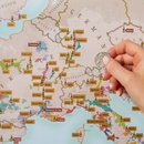 Scratch Map European Wines - Europese Wijnen Collect & Scratch | Maps International