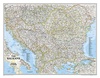 Wandkaart 20581 The Balkans - Balkan landen, 77 x 60 cm | National Geographic