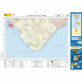 Topografische kaart 748-II Colonia de Sant Jordi (Mallorca) | CNIG - Instituto Geográfico Nacional1