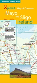 Wegenkaart - landkaart - Fietskaart Mayo en Sligo (Ierland) | Xploreit Maps